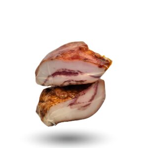 Guanciale ibérico adobado Jamones Rodona pieza entera