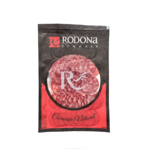 Salchichón Ibérico de Bellota Jamones Rodona, curado de forma artesanal con carne magra y especias naturales